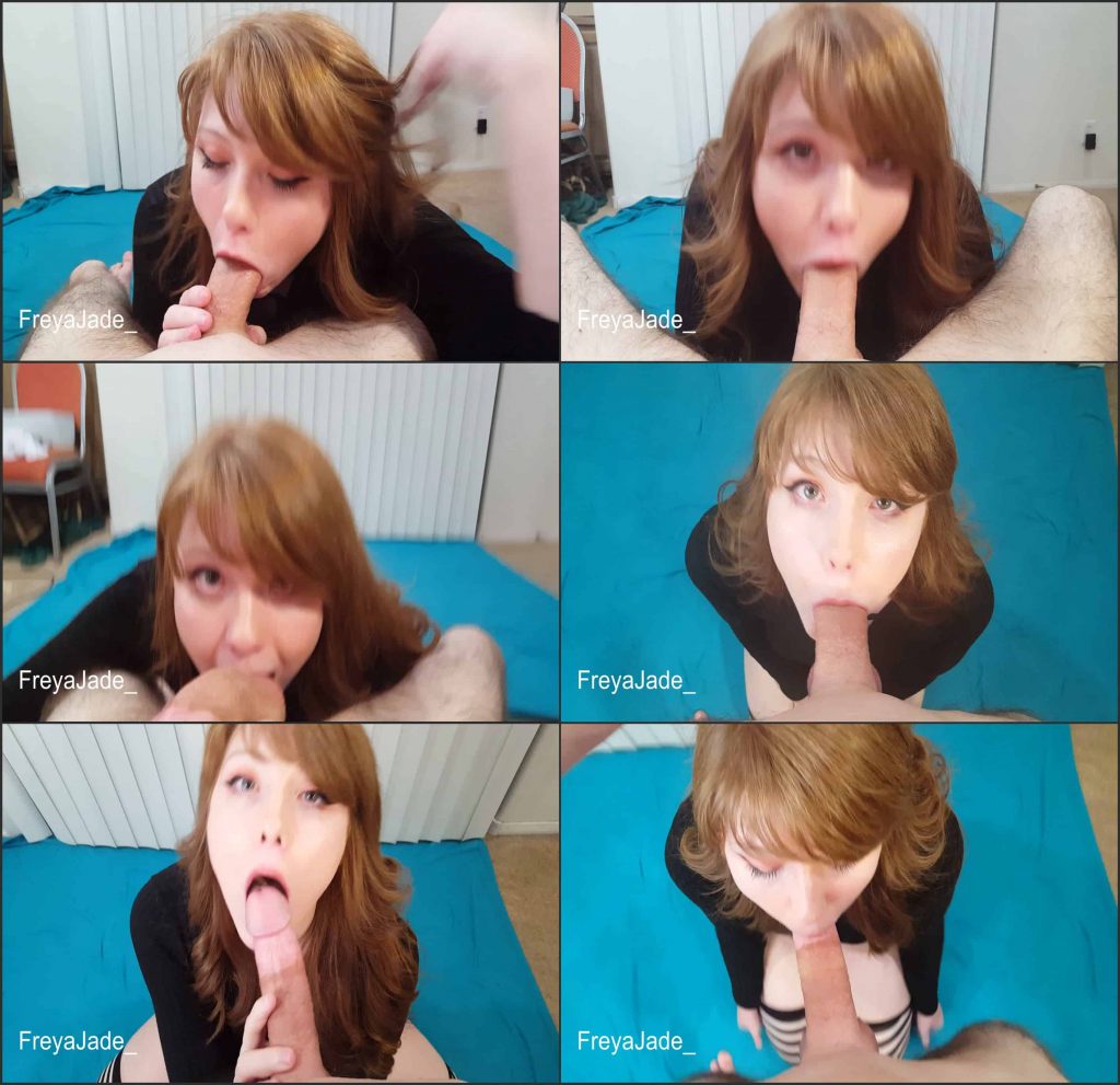 ManyVids FreyaJade My First Blowjob Video w/Facial ManyVids FreyaJade My First Blowjob Video w/Facial