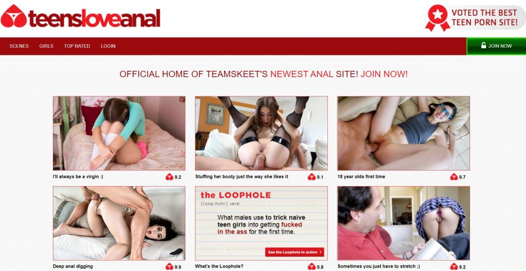 TEENS LOVE ANAL TeamSkeet Full SiteRip