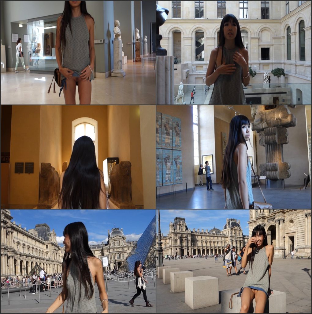 littlesubgirl - Public Flashing in Crowded Paris