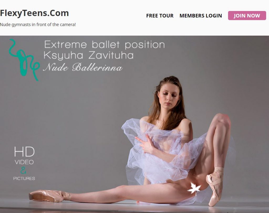 FlexyTeens Nude gymnasts SITERIP