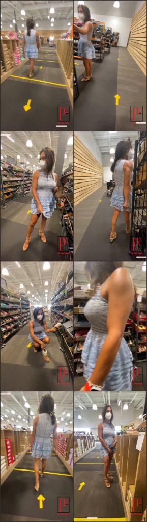 Petra Petrova – Peeing at the shoe store