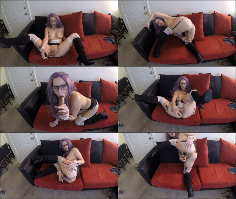 Hope Penetration fucking the maids pussy w a black dildo