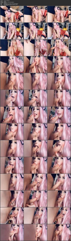 Belle Delphine - First Full Real Blowjob Scene