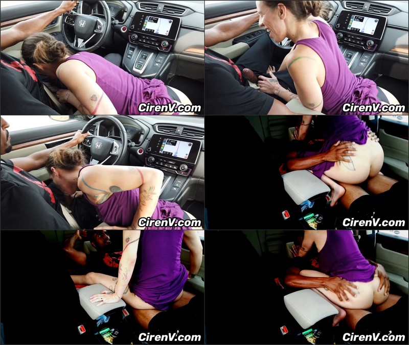 Ciren Verde - Sucking And Riding Bbc In The Car