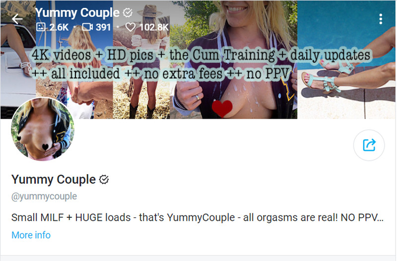 Yummy Couple OnlyFans PACK