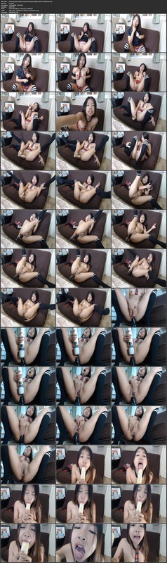 keymoonasian - Asian School Girl Fantasy Dildo Anal CIM