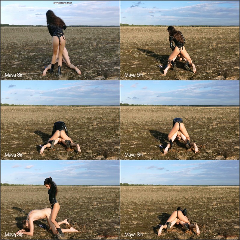 Maya Sin - Outdoor Pegging In The Wild